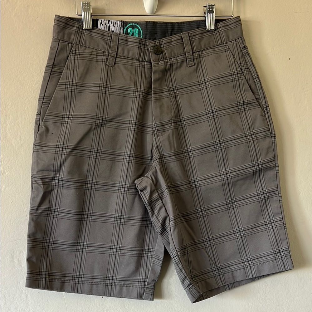 Volcom Men’s Plaid Shorts